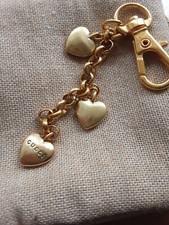 Gucci Portachiavi Cuori / Oro