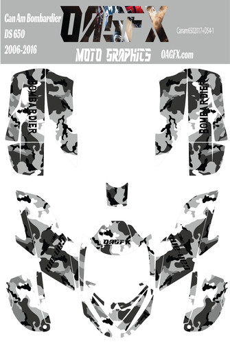 Kit grafica can - grafica, ds