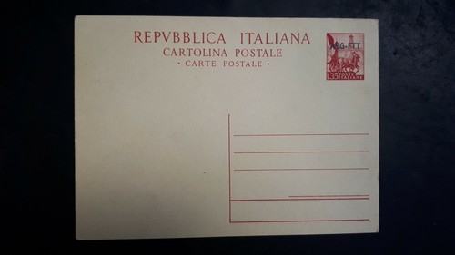 Intero postale trieste amg - ,