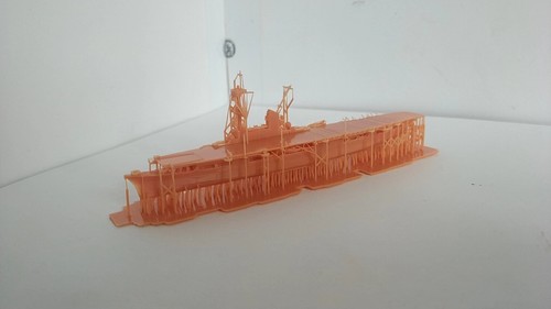 Modellino statico portaerei