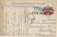 POSTA MILITARE- 56°REGG. FANTERIA COMANDO DI TAPPA - PIAZZA MARITTIMA DI TARANTO