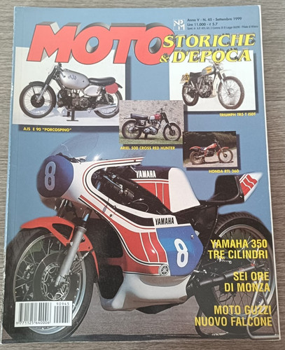 Moto storiche epoca 9 1999 - 9,