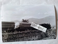 Fotografia Stazione di Terni Locomotiva a vapore FS Gr740.335 con carri cisterna