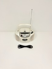 AIWA CSD-EX111 COMPACT DISC STEREO RADIO REGISTRATORE CASSETTE Bianco