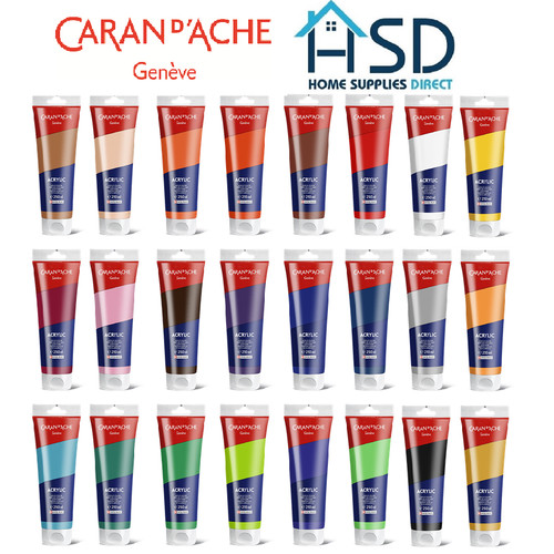 Pittura acrilica caran - caran, d'ache