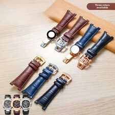 Cinturino orologio vera pelle 25 mm per Patek Philippe Nautilus 5711 5712G