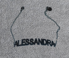 BRACCIALE CON NOME ALESSANDRA