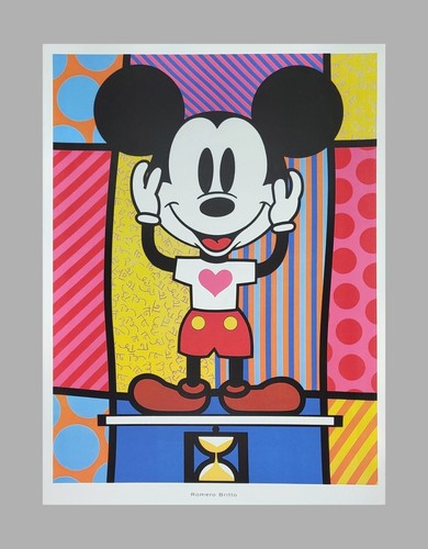 Topolino romero britto - topolino,