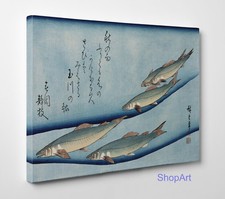 Quadro Ando Hiroshige Trota di