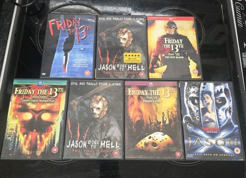 Friday the 13th - horror, dvd