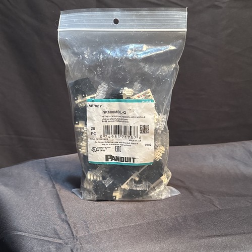Panduit nk688mbl netkey - panduit,