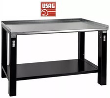 USAG BANCO DA LAVORO BANCONE TAVOLO 1,5 METRI 506 TA ACCIAIO PROFESSIONALE