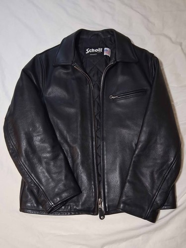 Giacca pelle schott - di,