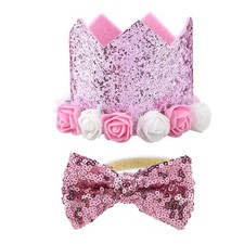 TOPINCN Pet Hat Papillon Set