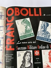 FRANCOBOLLI Rivista Completa 1967-1968 – Filatelia Vintage Rara