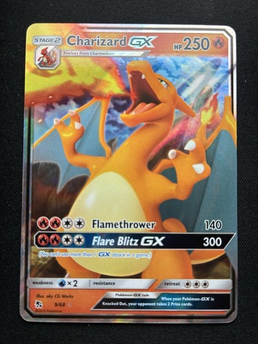 Pokemon charizard 9 - gx, 9/68