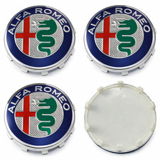 4 Tappi Coprimozzo ALFA ROMEO