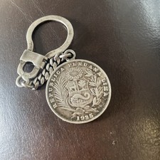Portachiavi vintage in argento