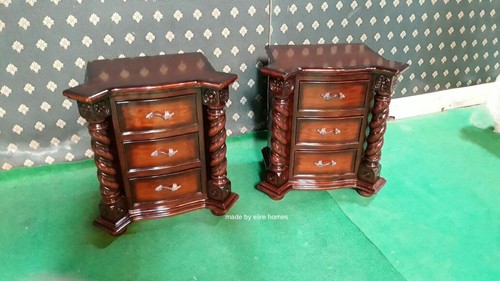 Comodini mogano stile - comodini,