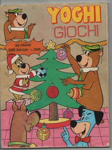 Vecchio fumetto giornale yoghi - vecchio, fumetto/giornale