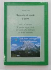 Raccolta di poesie e prose 3° Concorso Putia canti di montagna CAI Bressanone