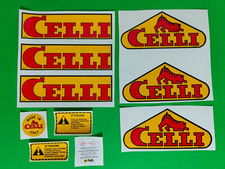 ADESIVI DECALCOMANIE CELLI PER