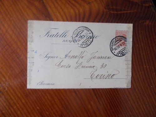 Cartolina fratelli beccaro - cartolina,