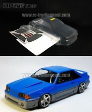 Carrozzeria RC trasparente 1990 Fox Body Mustang 1/10 OnRoad Car HPI/4Tec2.0/200mm APlastics