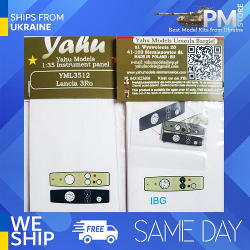 Yahu model yml3512 lancia - model, 1/35