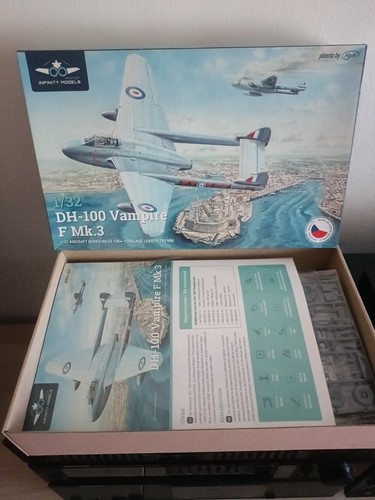 Havilland 100 vampire - de,