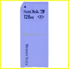 Memory Stick Sandisk 128Mb SDMS. Scheda memoria 128 Mb.