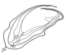 Collana donna in acciaio - collana,
