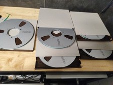 Bobina nastro Revox Nab 26.5 nel cofanetto