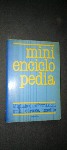 Mini enciclopedia migliaia - , di