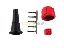 KIT CONNETTORE FANALE RADEX ROSSO 5 VIE CARRELLO RIMORCHIO ELLEBI CRESCI