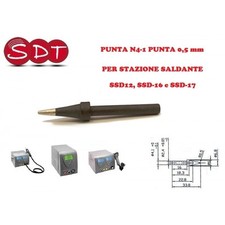 PUNTA N4-1 PUNTA 0,5 mm PER