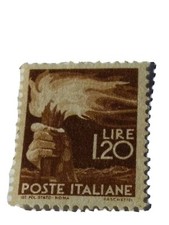 Torch Marro' Lire 20 Stamp