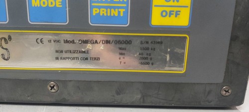 Omega din 06000 bilancia - omega,