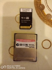 WLAN SD Card Wifi wireless + Adattatore scheda CF-SD + Multimediacard 64Mb MMC