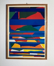 PIERO DORAZIO -  SERIGRAFIA   CM. 70,6 x 91 A COLORI