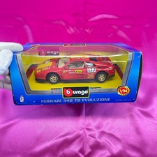 Ferrari 348 TB Evoluzione in scala 1:24 con scatola Burago Modellino auto