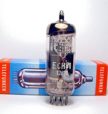 ECH81 6AJ8 Telefunken UNA NOS