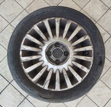 UN 1 CERCHI IN LEGA IN LEGA FIAT 500 2007-2015 DISCO 15 4 FORI (STORTO)