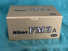 Nikon FM3a nuova con scatola mai usata fine lotto finale 2005 s/n 311XXX nera