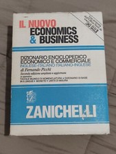 DIZIONARIO ENCICLOPEDICO ECONOMICO E COMMERCIALE - F. PICCHI - ZANICHELLI 1990
