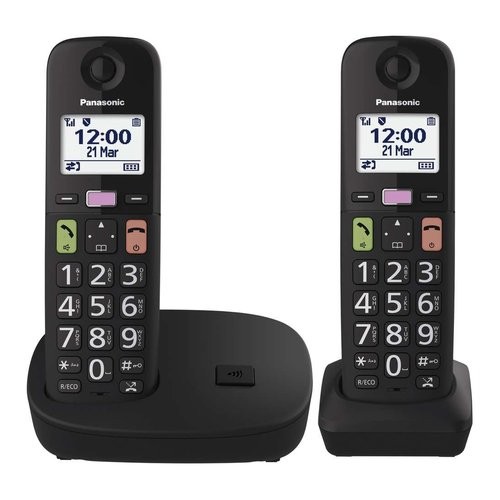 Panasonic cordless duo black - duo,