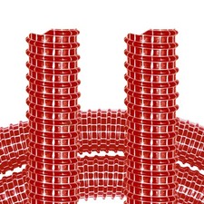 Tubo in tessuto 50 mm con molla in acciaio PRODOTTO AL METRO Rosso