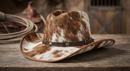 Cappello cowboy uomo fatto - cappello,