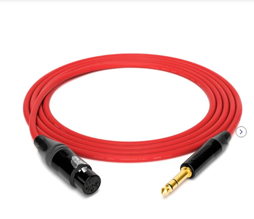 Cavo rosso mogami 2534 neutrik - cavo,