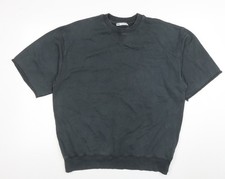 T-shirt donna ZARA nera cotone